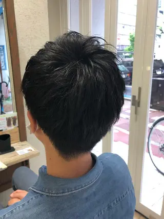 メンズ 阿部 美咲のヘアスタイル