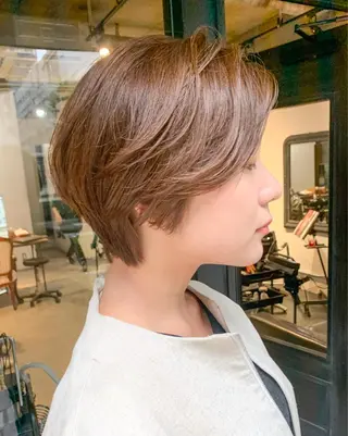ショート ショート・ボブ ・ウルフ✂︎IMAIのヘアスタイル