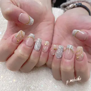 ネイル パラジェル有/ 長さだし/mahoのネイルデザイン