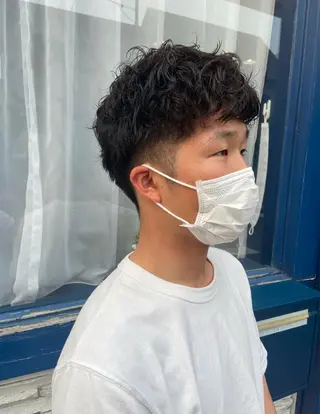 パーマ メンズ 💎Eleanor ニイナ💎のヘアスタイル