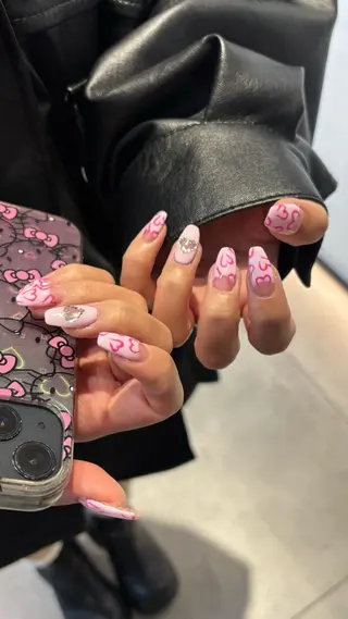 ネイル ハイトーン/レイヤー nail 百咲💌のヘアスタイル