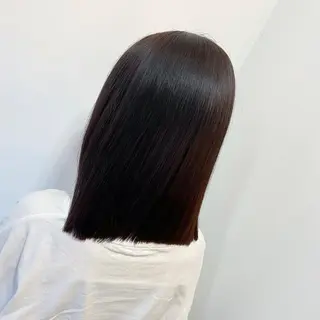 ミディアム カラー 髪質改善特化 安東駿介のヘアスタイル