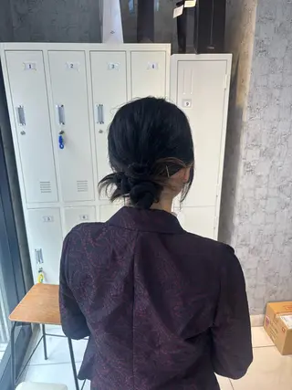 ヘアアレンジ 韓国髪質改善艶カラー /レイヤー/miyuのヘアスタイル