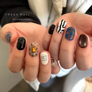 ネイル freex nail /ニュアンス/個性派のネイルデザイン