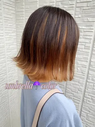 ミディアム カラー Ｋ△Ｎ△♡かな ヘア&まつげのマツエク・マツパデザイン