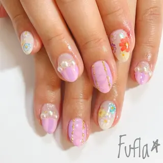 ネイル プライベートサロン Fuflaのネイルデザイン