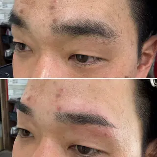 メンズ アイブロウ ✨️眉毛、派手髪、 ハイトーンShinの眉毛・アイブロウイメージ
