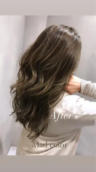 ロング カラー 髪質改善⭐️ 桜場のヘアスタイル