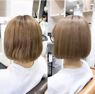 ミディアム 🫧艶髪カラー🫧 森本くるみのヘアスタイル