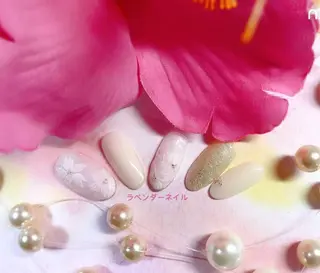 ネイル ラベンダー💖日暮里 ルル💖ネイルのネイルデザイン