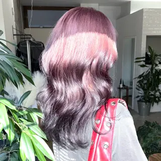 ロング カラー souco/ moenoのヘアスタイル