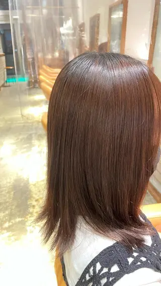 セミロング 【髪質改善・美髪 矯正】🌟だいち🌟のヘアスタイル