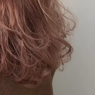 ロング カラー パーマ ヘアアレンジ メンズ ネイル マツエク・マツパ 🐩推し活🐩 FUTABA🍒のヘアスタイル