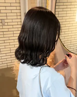 ミディアム 黒田 優里 🎀🫧のヘアスタイル