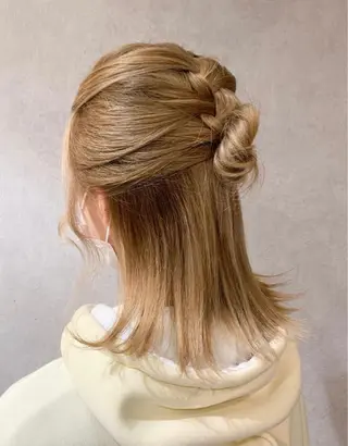 セミロング 似合わせカット/ 艶カラー/いらみなのヘアスタイル