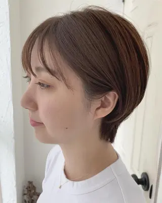 ショート カラー fio マナミのヘアスタイル