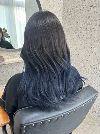ロング カラー SHOTO ハイトー ン/ブロンドカラーのヘアスタイル