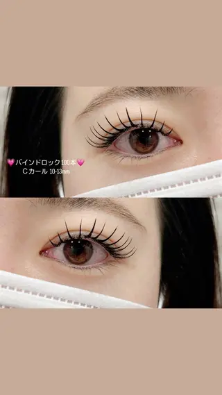 マツエク・マツパ ＆MoRe． アンドモアのマツエク・マツパデザイン