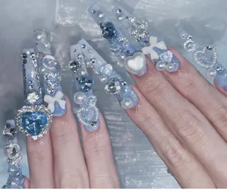 ネイル Horie 雪のネイルデザイン