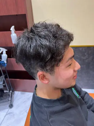 パーマ メンズ ツヤ髪🫧似合わせ ✨あんどうゆうかのヘアスタイル