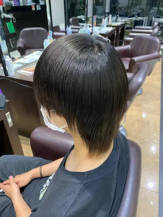 ショート メンズ 酸スト/フェザー パーマ/三谷海斗のヘアスタイル