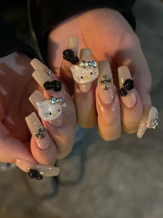 ネイル 個性派／中韓ネイル SAKURAのネイルデザイン