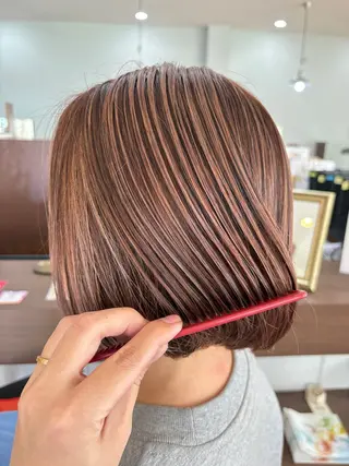 ショート いりえ しゃけのヘアスタイル