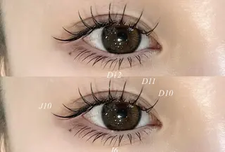 マツエク・マツパ アンジュベル Ginzaのマツエク・マツパデザイン