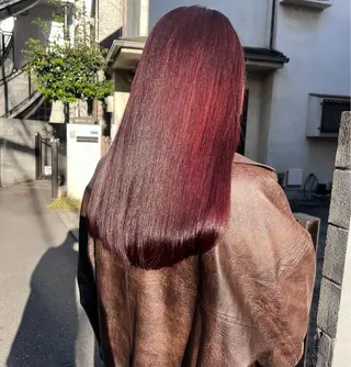 ロング カラー 👑ツヤブリーチ特化 👑おうた👑のヘアスタイル