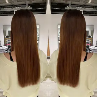 ロング カラー パーマ ヘアアレンジ メンズ キッズ ネイル マツエク・マツパ アイブロウ ✅髪質改善/水素/ ウルトワ/縮毛矯正✅のヘアスタイル