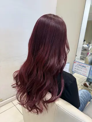 ロング カラー 海希/ブリーチ透明カ ラー/レイヤーカットのヘアスタイル