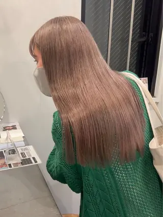 ロング カラー かえで🧶 ボブ/ハイトーンのヘアスタイル