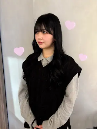 ロング 🎀西川芽依/ 暖色カラー🎀のヘアスタイル