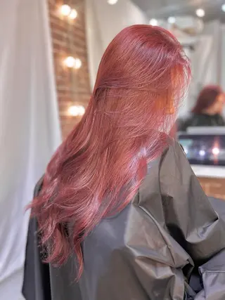 ロング カラー レイヤー/ブリーチ HIKARU ♡のヘアスタイル