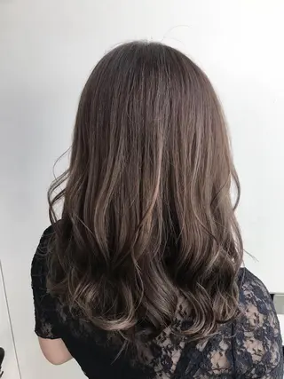 セミロング カラー 中塚 義人のヘアスタイル