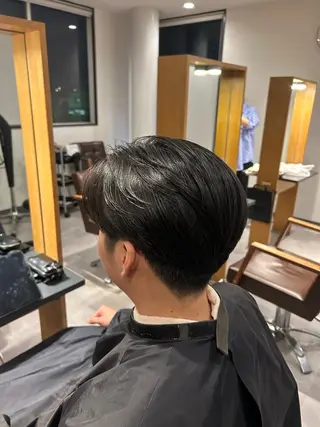 メンズ 山地 咲那のヘアスタイル