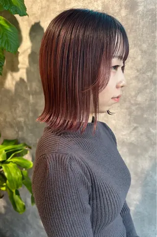 ミディアム a. kentoのヘアスタイル