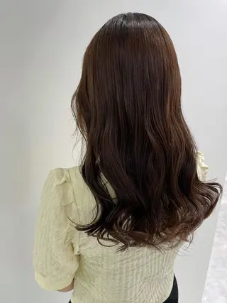セミロング カラー パーマ ヘアアレンジ メンズ キッズ ネイル マツエク・マツパ スパイキー/フェザー /波巻き/かいとのヘアスタイル