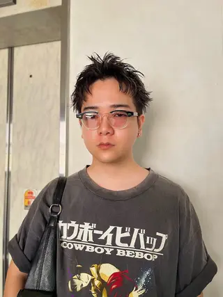 ショート メンズ UMM daichi メンズパーマのヘアスタイル