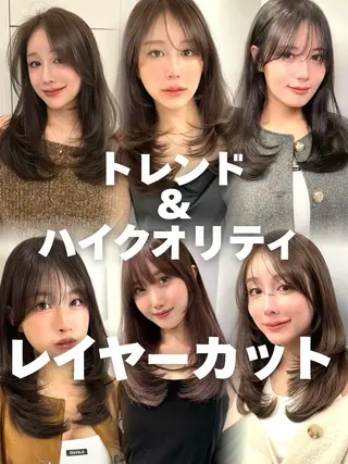 ミディアム カラー 内野   龍海 / レイヤーカットのヘアスタイル