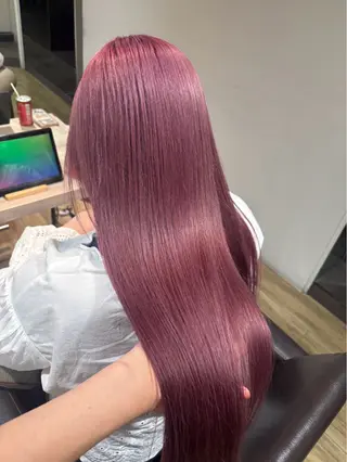 ロング 川畑 心子のヘアスタイル
