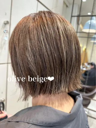 ショート 美髪矯正/渡辺 りんのヘアスタイル