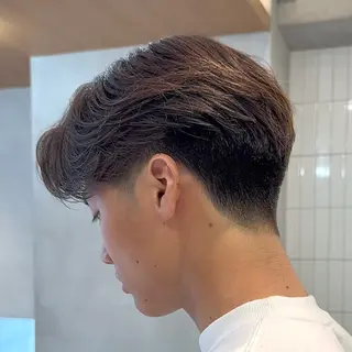 パーマ メンズ 表参道/スパイキー ショート/マッシュのヘアスタイル
