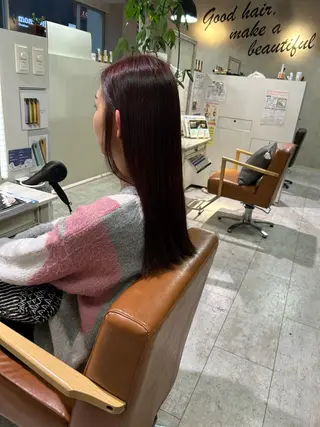 セミロング Ukezono Kodaiのヘアスタイル