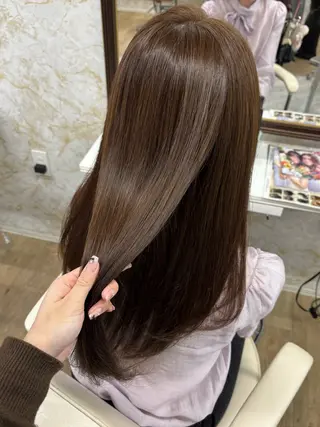 セミロング カラー chihiro 🎀のヘアスタイル