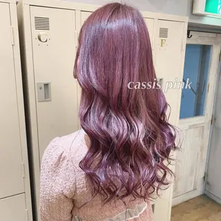 ロング カラー ヘアアレンジ 代表🎀 ふわモテ愛 され髪🩷yumiのヘアスタイル