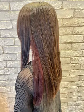 カラー preak 🖤mizuki🖤のヘアスタイル