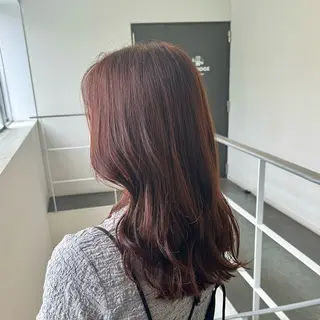 セミロング カラー theBRIDGE/ 神谷ゆうなのヘアスタイル