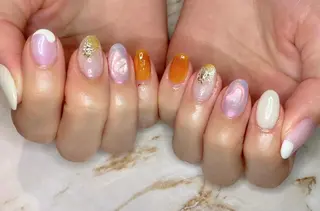 ネイル Lino+ ネイル&よもぎ蒸しのネイルデザイン