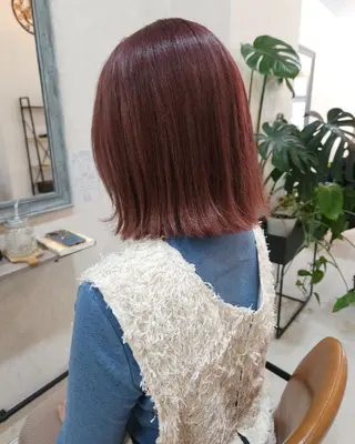 ミディアム カラー nico ニコ🫧のヘアスタイル